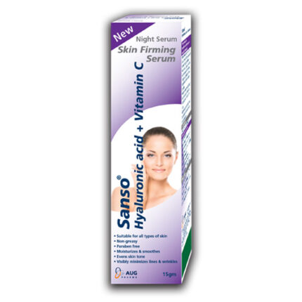 Sanso Hyaluronic Acid + Vitamin C Skin Firming Serum