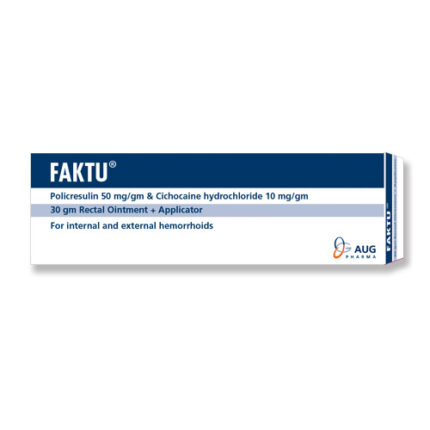 Faktu 30gm rectal ointment + Applicator